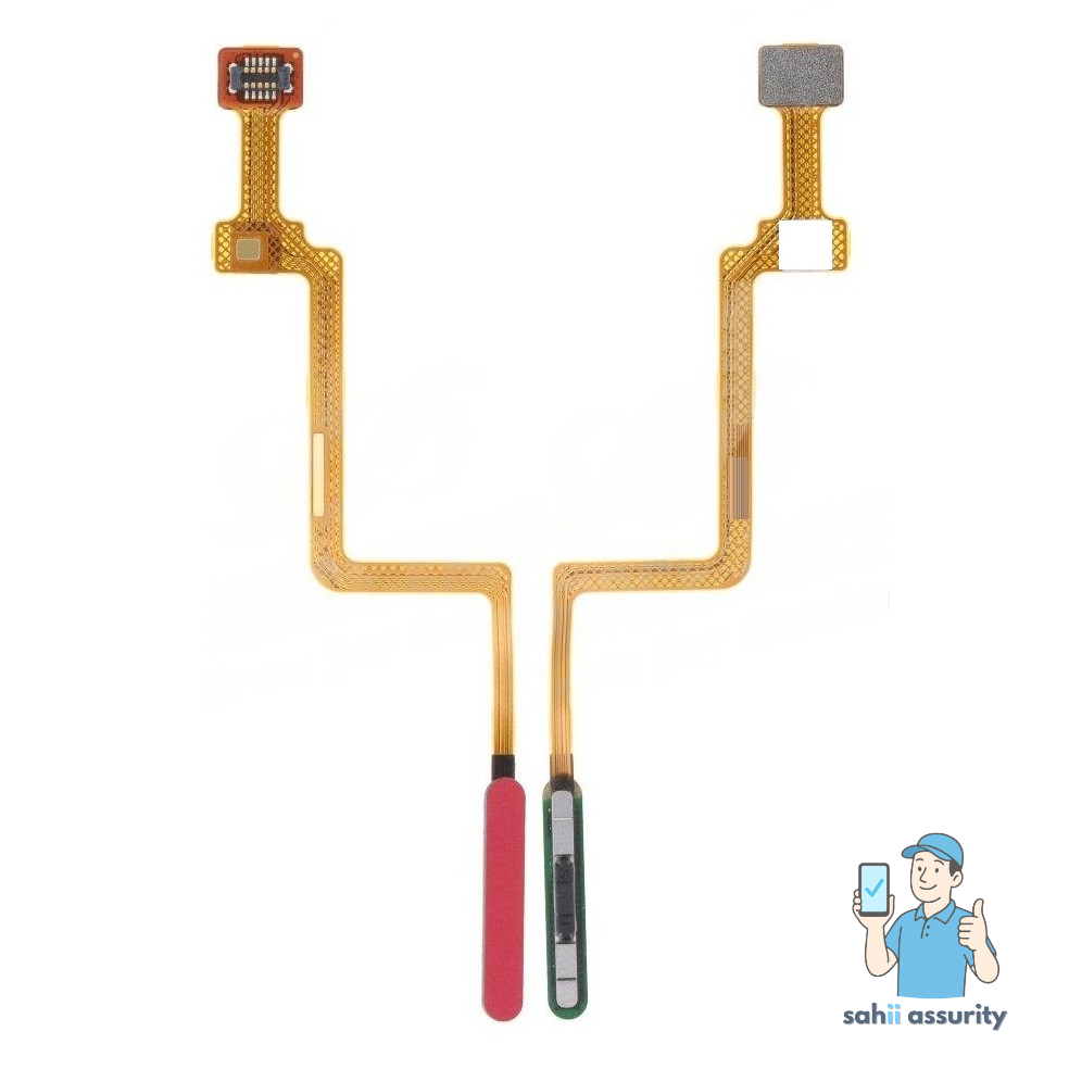 Fingerprint Sensor with Flex Cable for Xiaomi Poco X2 Red